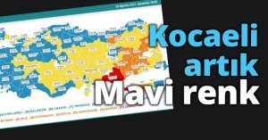 Kocaeli artık Mavi renk