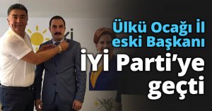 Ülkü Ocağı İl eski Başkanı İYİ Parti’ye geçti