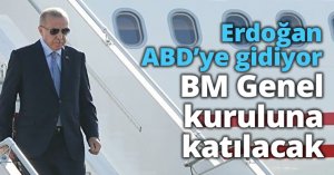 Erdoğan ABD’ye gidiyor