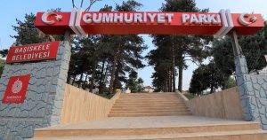 Cumhuriyet Parkı Modern Görünümüyle Yeniden Hizmette