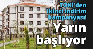 TOKİ'den ikinci indirim kampanyası! Yarın başlıyor