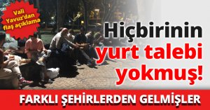 Hiçbirinin yurt talebi yokmuş!