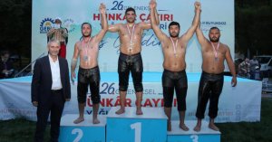 Yağlı güreşte Kocaeli fırtınası
