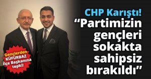 Gençlerden tepki! “Partimizin gençleri sokakta sahipsiz bırakıldı”