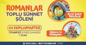 Büyükşehir’den roman toplu sünnet ve nikâh şöleni