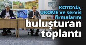 KOTO’da, UKOME ve servis firmalarını buluşturan toplantı