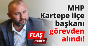 MHP Kartepe ilçe başkanı görevden alındı!