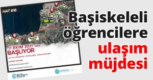 Başiskeleli öğrencilere ulaşım müjdesi