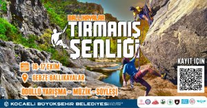 Ballıkayalar Tırmanış Şenliği başlıyor