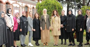 Sümeyye Erdoğan, Marmara Kadınlar Birliği’ni ziyaret etti