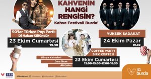 41 Burda AVM’de  “Kahve Burda Festivali” başlıyor