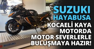 SUZUKI HAYABUSA KOCAELİ KAYA MOTORDA MOTOR SEVERLERLE BULUŞMAYA HAZIR!