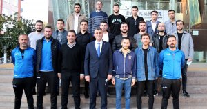 BAŞKAN SEZER POLİS OLMAYA HAK KAZANAN GENÇLERE ÜSTÜN BAŞARILAR DİLEDİ