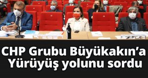 CHP YÜRÜYÜŞ YOLUNU SORDU