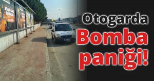 Otogarda bomba paniği!