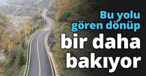 Bu yolu gören dönüp bir daha bakıyor