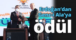 Genc-i Ala’ya ödül