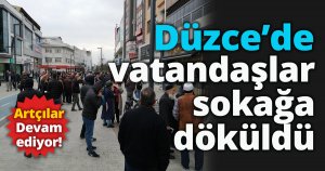 Düzce'de artçılar deva ediyor ..