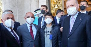 Şener Söğüt, Cumhurbaşkanı Erdoğan ile görüştü