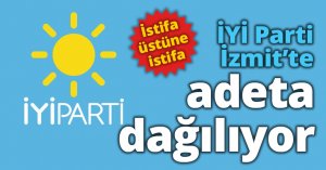 İYİ Parti İzmit’te adeta dağılıyor