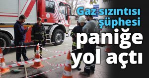 Gaz sızıntısı şüphesi paniğe yol açtı