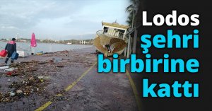 Lodos şehri birbirine kattı