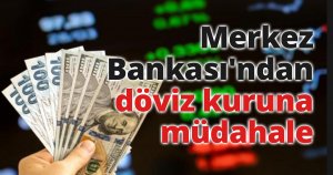 Merkez Bankası'ndan döviz kuruna müdahale