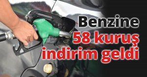 Benzine 58 kuruş indirim geldi