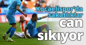 Kocaelispor’da sakatlıklar can sıkıyor