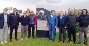 Kocaeli Bisiklet Ailesi Federasyon Yöneticisi Prof.Bayram Keskin'le buluştu