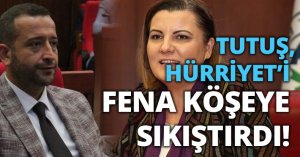  TUTUŞ HÜRRİYET’İ FENA KÖŞEYE SIKIŞTIRDI!