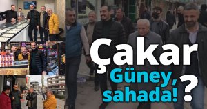 Güney Bekirdere ve Üçyol'da esnafı gezdi..