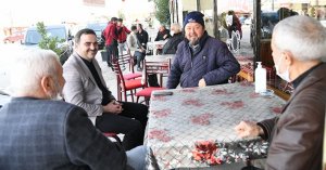 Başkan Özlü Esnaf Hemşehrilerinin Her An yanında