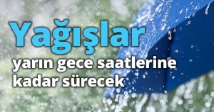 Marmara'nın doğusuna yağış uyarısı
