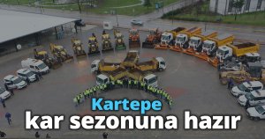 Kartepe Belediyesi kar sezonuna hazır