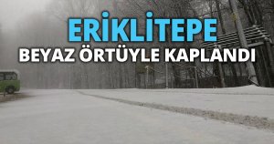 GÖLCÜK’ÜN TURİZME AÇILAN PENCERESİ ERİKLİTEPE BEYAZ ÖRTÜYLE KAPLANDI