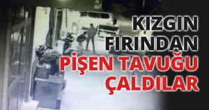 KIZGIN FIRINDAN PİŞEN TAVUĞU ÇALDILAR