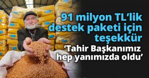 Kocaeli’deki ziraat odalarının temsilcileri;  ‘Tahir Başkanımız hep yanımızda oldu’
