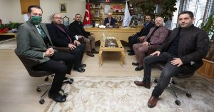 Başkan Aygün, İstişarelerini Sürdürüyor