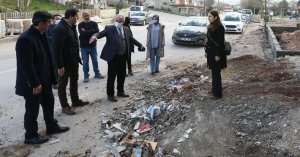 Başkan Aygün Derince’deki projeleri yerinde inceliyor