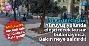 Park yapacak başka yer mi bulamadınız?