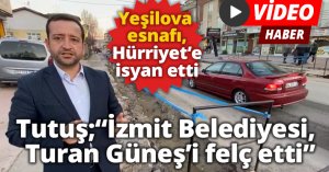Tutuş: “İzmit Belediyesi,  Turan Güneş’i felç etti”