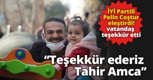 ‘’Teşekkür ederiz Tahir Amca’’