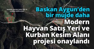 Modern Hayvan Satış Yeri ve Kurban Kesim Alanı projesi onaylandı