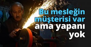 Bu mesleğin müşterisi var ama yapanı yok
