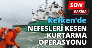 Tahliye talebinde bulunan gemideki çalışan operasyonla kurtarıldı