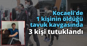 Kocaeli'de 1 kişinin öldüğü tavuk kavgasında 3 kişi tutuklandı