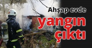 Kocaeli'de ahşap evde yangın çıktı