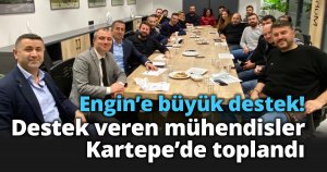 İMO adayı Engin’e destek her geçen gün artıyor