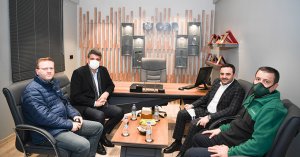 Başkan Özlü’den Can Kardeşlere Geçmiş Olsun Ziyareti